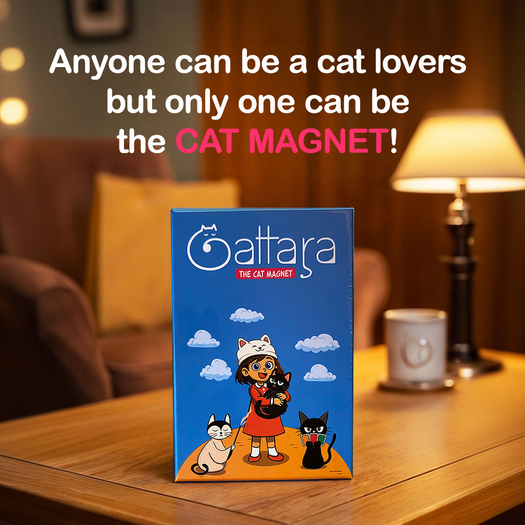 Anyone can be a cat lovers but only one can be the CAT MAGNET!