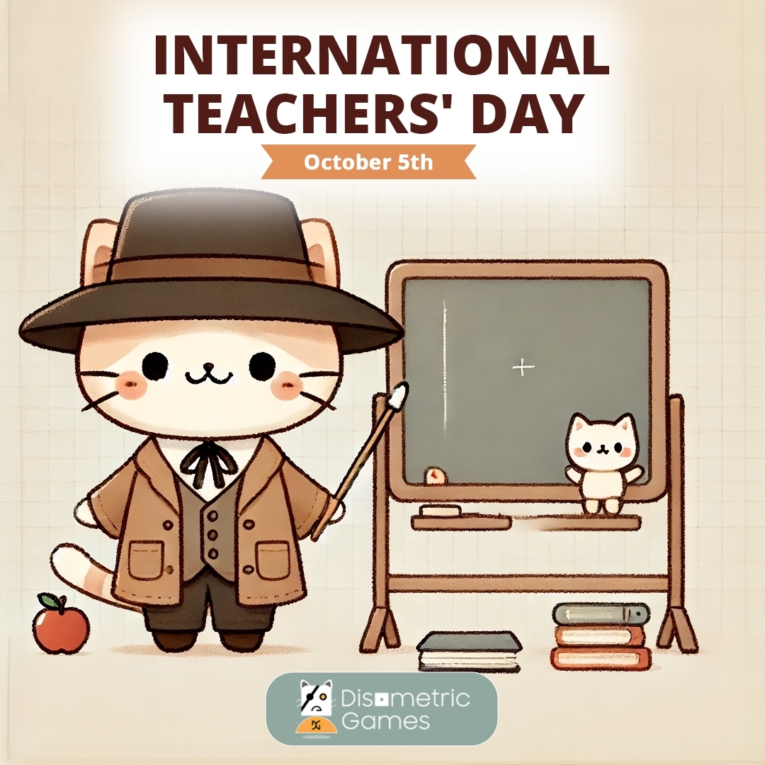 🐾📚 Happy World Teachers' Day! 📚🐾... - Gattara the cat magnet