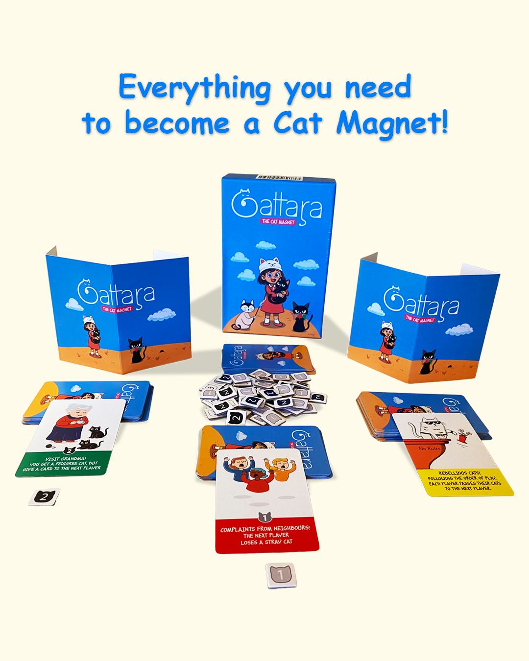 Small box, massive magnetic fun! 📦✨... - Gattara the cat magnet