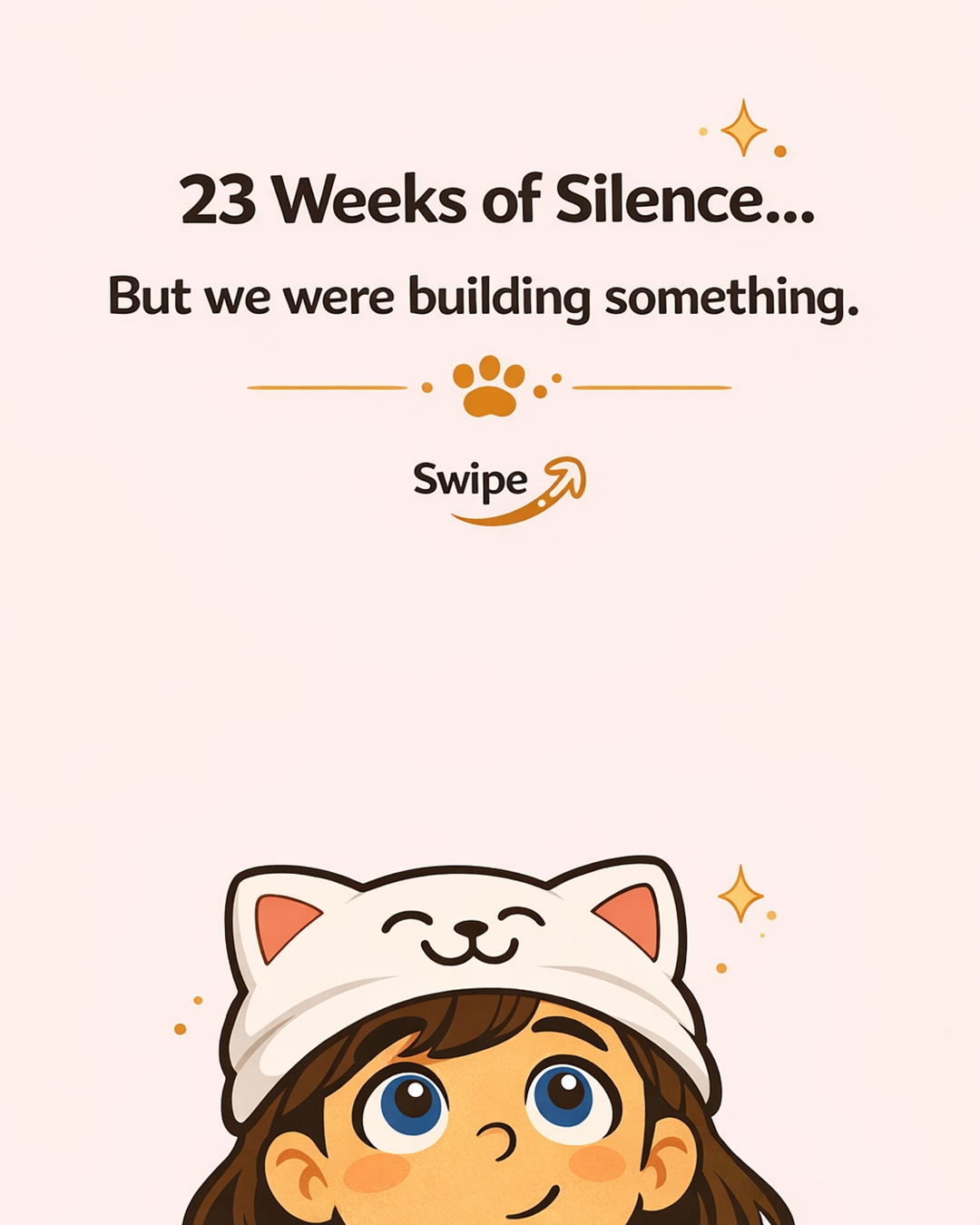 23 weeks silent… But not still.... - Gattara the cat magnet