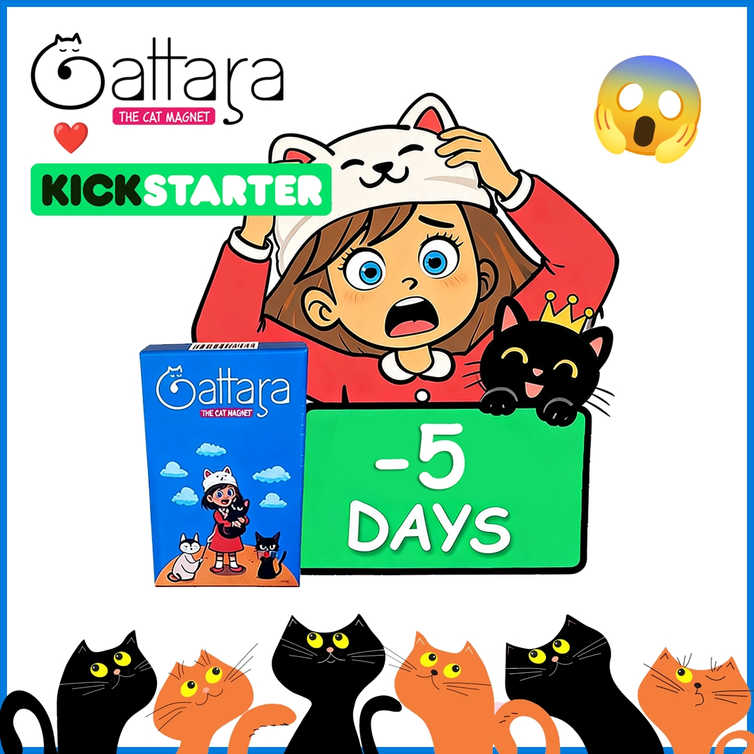 -5 DAYS TO LAUNCH! The Cat...