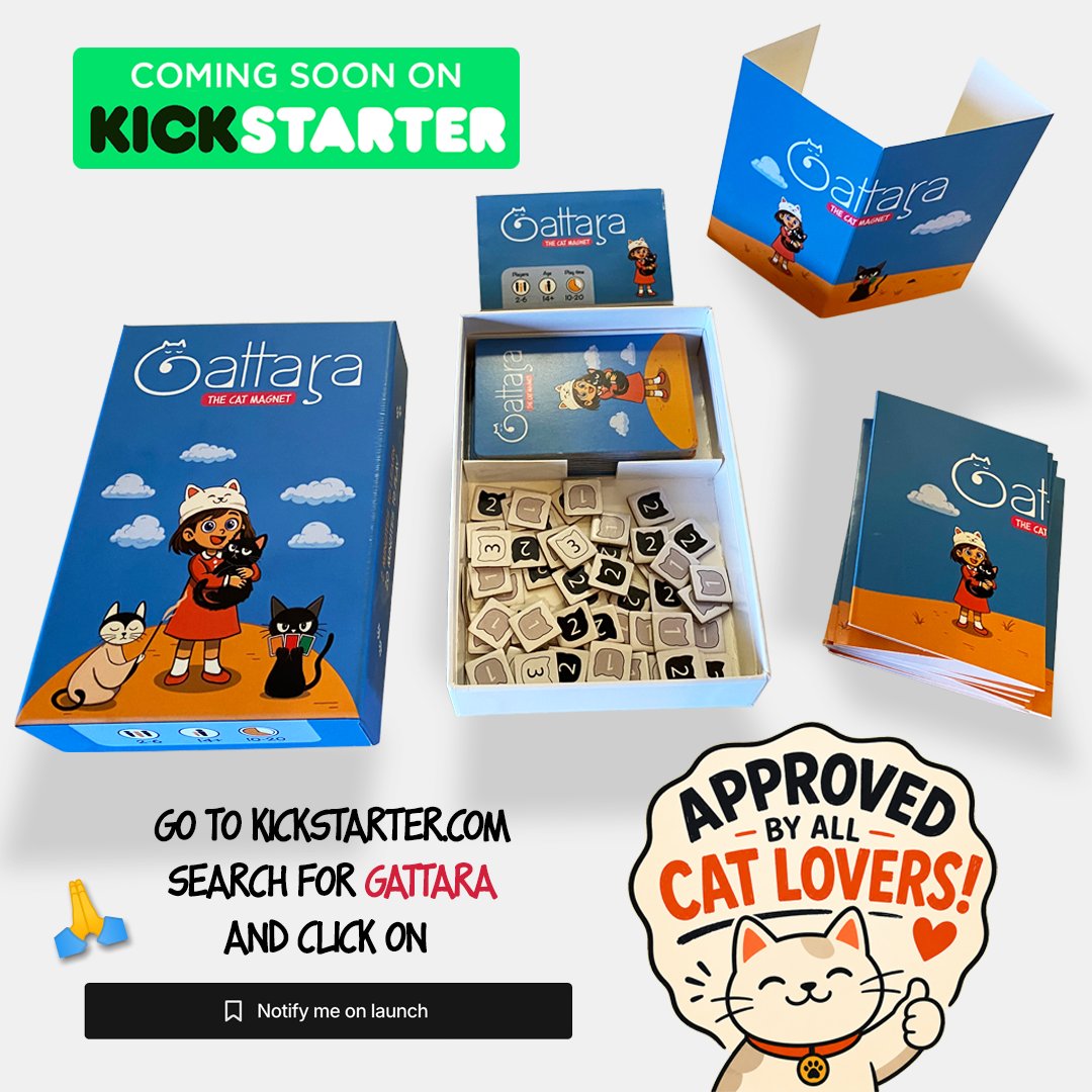Good things come in magnetic packages...... - Gattara the cat magnet