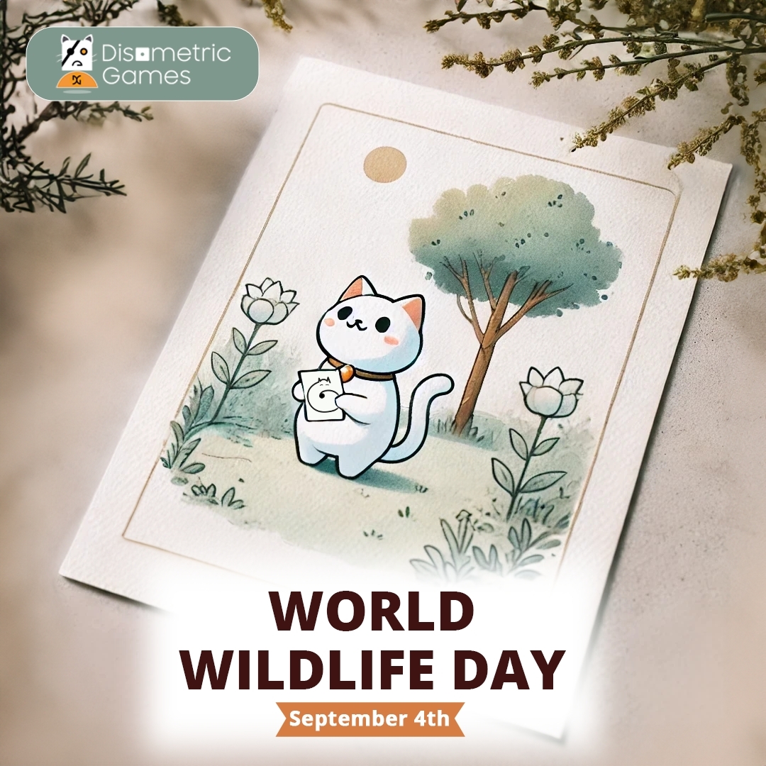 🌍🐾 Celebrate National Wildlife Day with... - Gattara the cat magnet