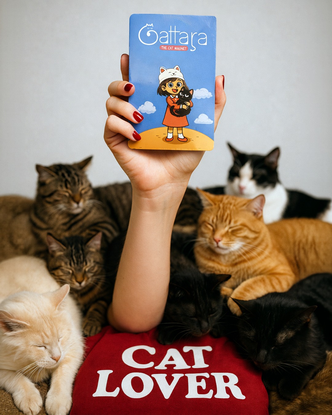 You just played Gattara and now... - Gattara the cat magnet