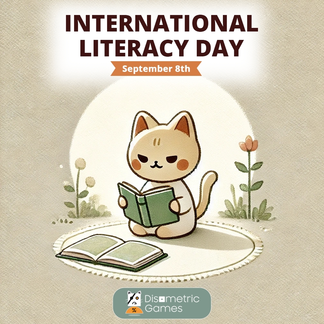 📚🐾 Happy International Literacy Day! 🐾📚... - Gattara the cat magnet